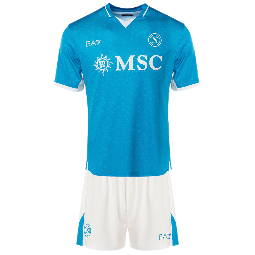 Kids Napoli Home Jersey Kit 