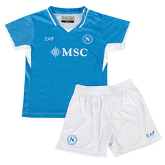 Kids Napoli Home Jersey Kit 