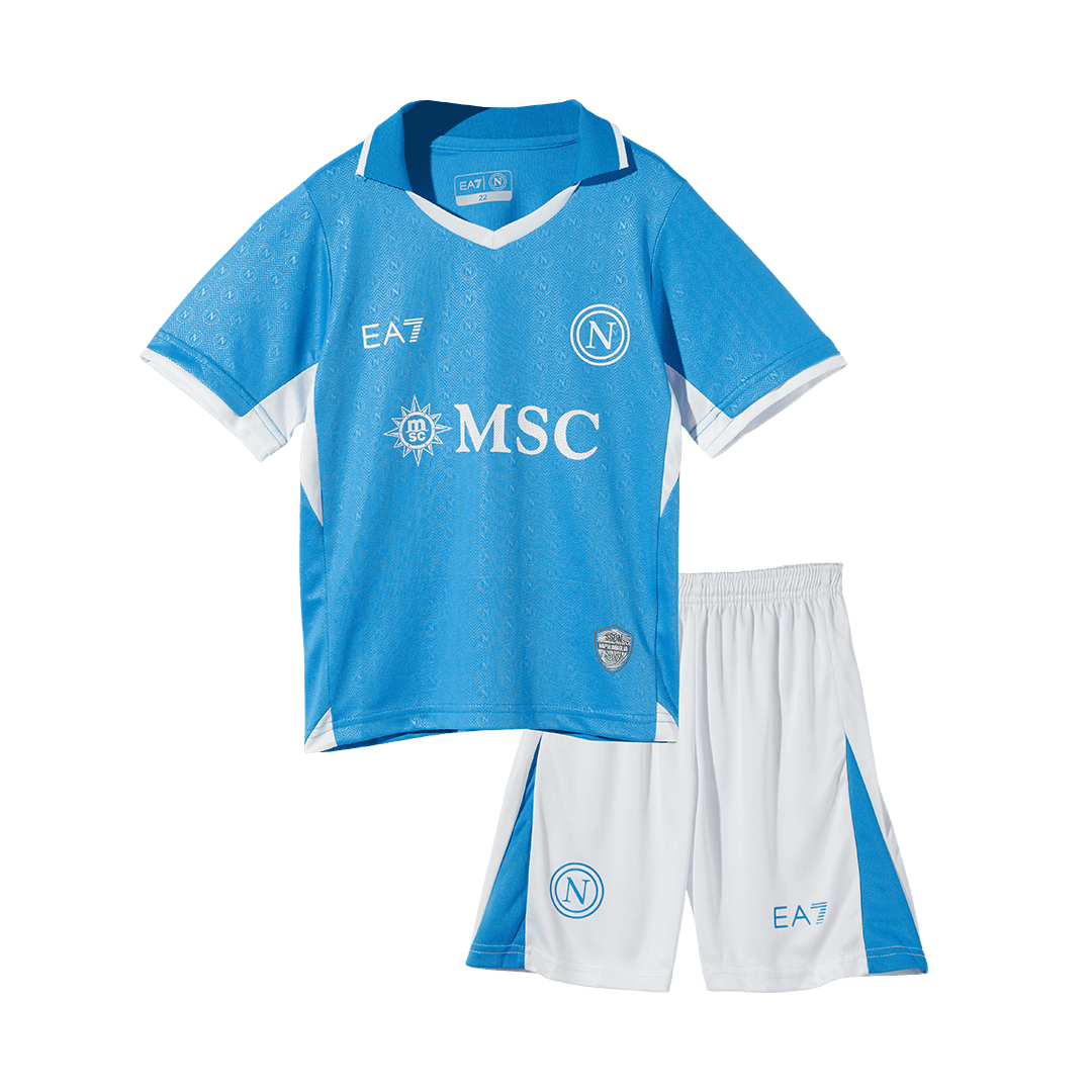 Kids Napoli Home Jersey Kit 