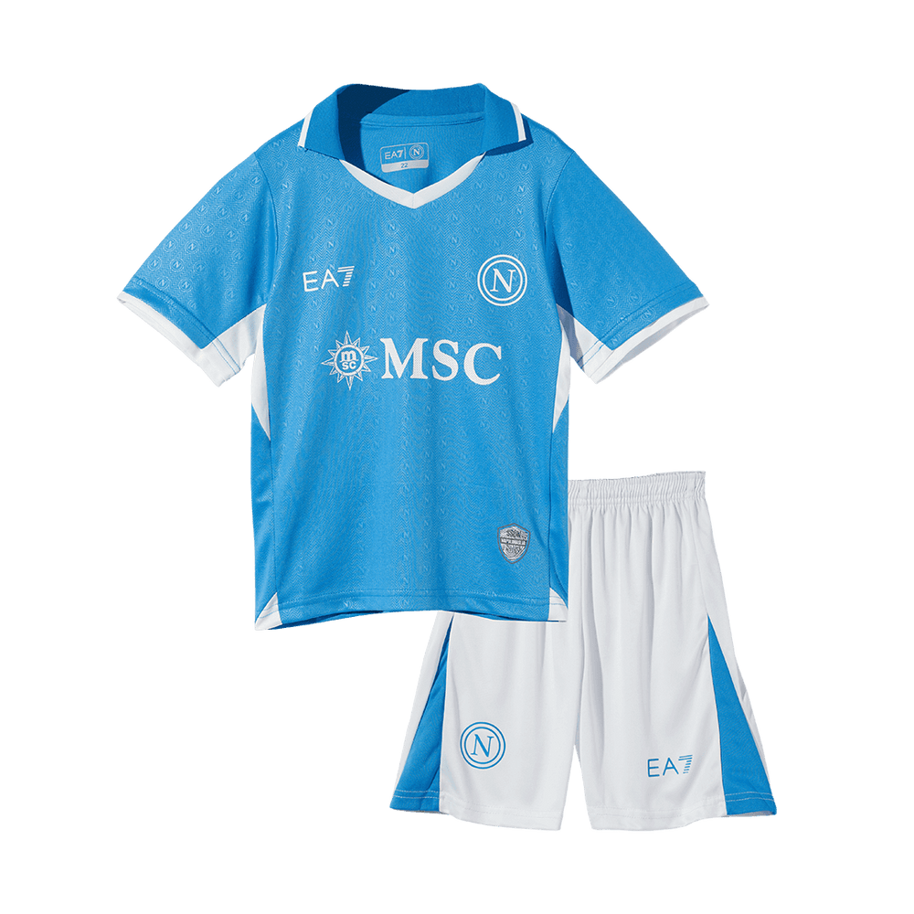 Kids Napoli Home Jersey Kit 