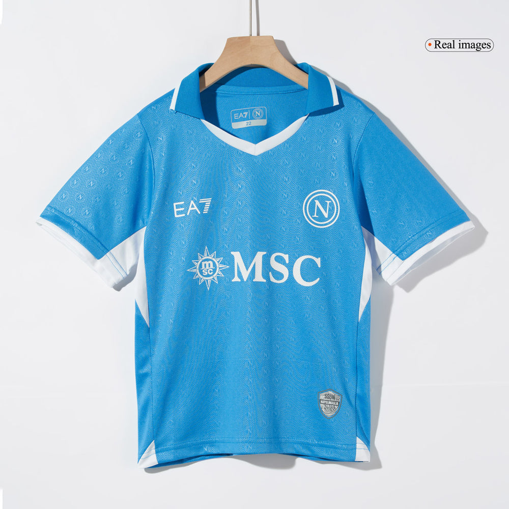 Kids Napoli Home Jersey Kit 