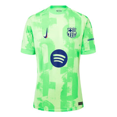 [Super Replica] Barcelona Third Spotify Logo Without Text Full Kit 