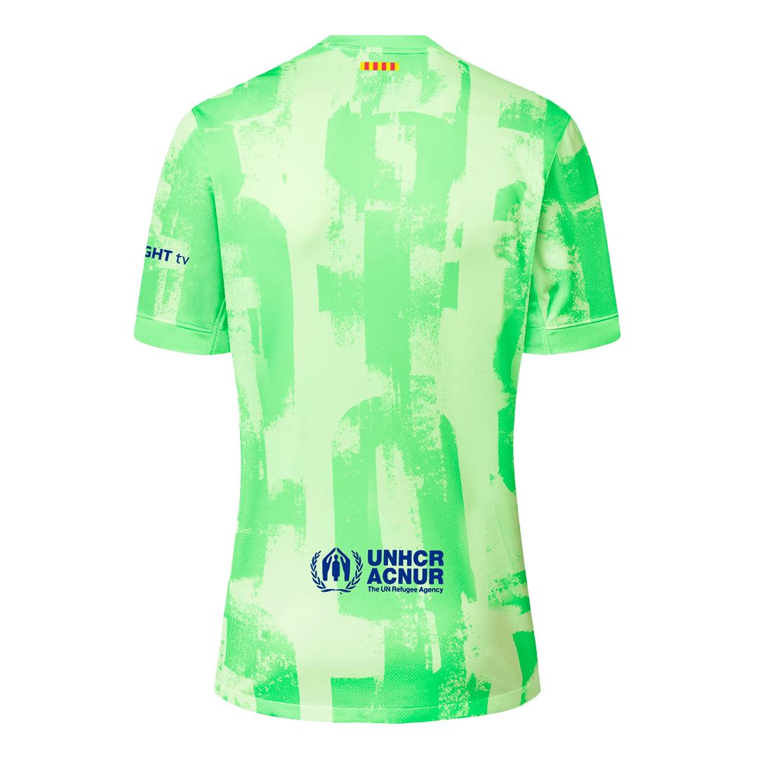 [Super Replica] Barcelona Third Spotify Logo Without Text Full Kit 