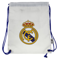 Discount Real Madrid Crest Gymsack -White/Blue 