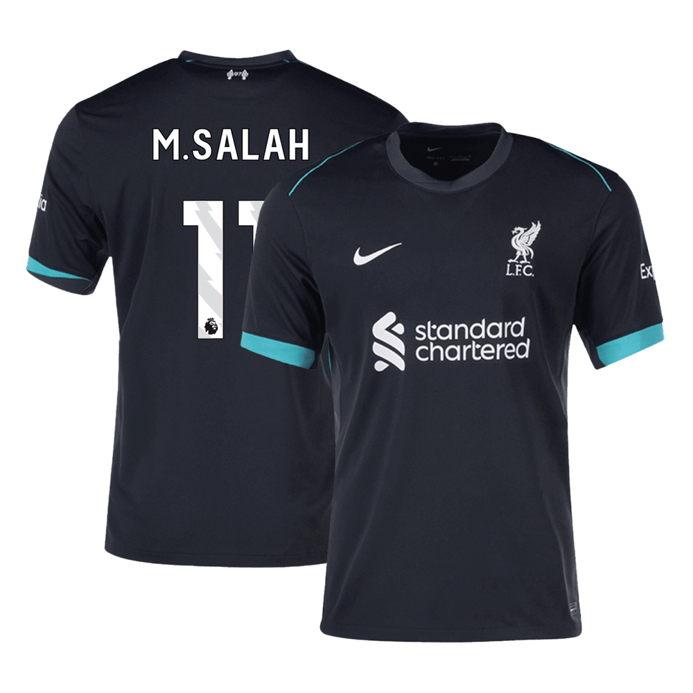 M.SALAH #11 Liverpool Away Jersey 