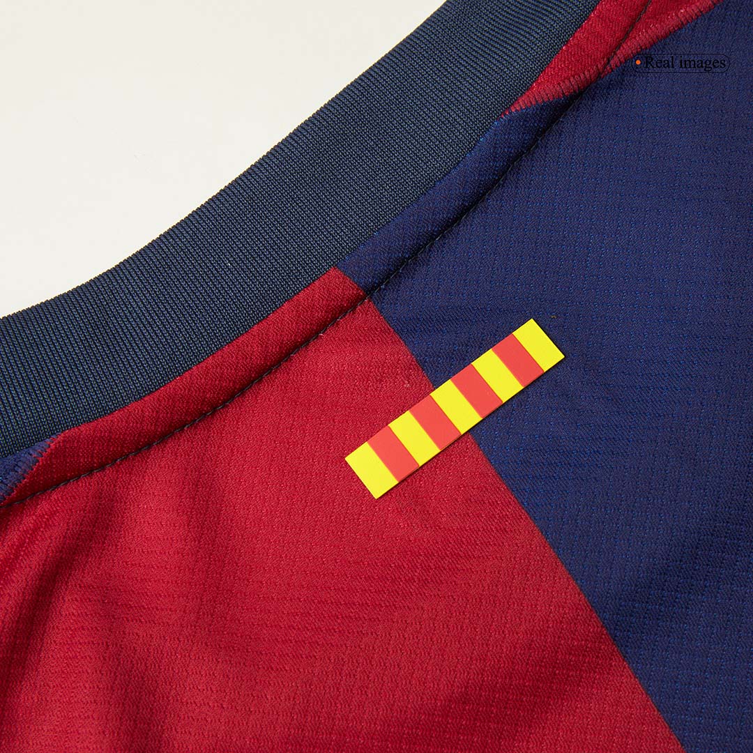 Barcelona 125th Anniversary Spotify Logo Without Text Home Jersey 