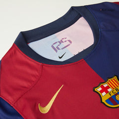 Barcelona 125th Anniversary Spotify Logo Without Text Home Jersey 
