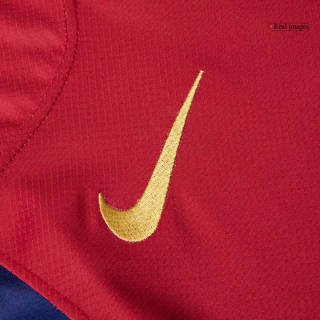 Barcelona 125th Anniversary Spotify Logo Without Text Home Jersey 