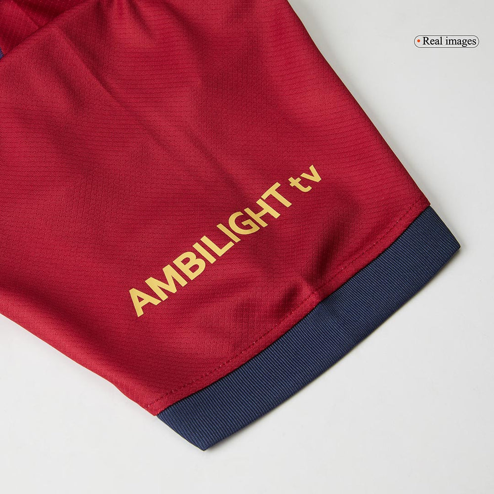 Barcelona 125th Anniversary Spotify Logo Without Text Home Jersey 