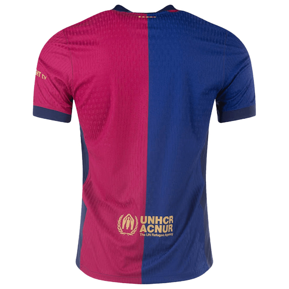 Barcelona 125th Anniversary Spotify Logo Without Text Home Match Jersey 