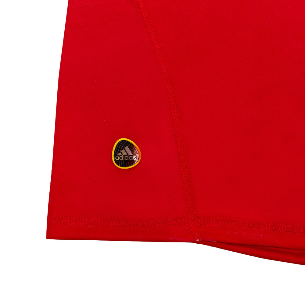 A. INIESTA #6 Retro Spain Home Jersey 2010 