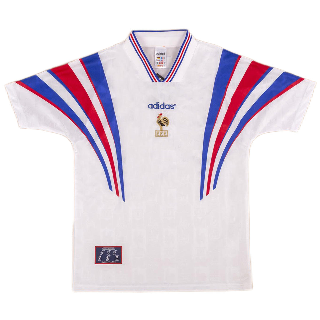 Retro France Away Jersey Euro Cup 1996 