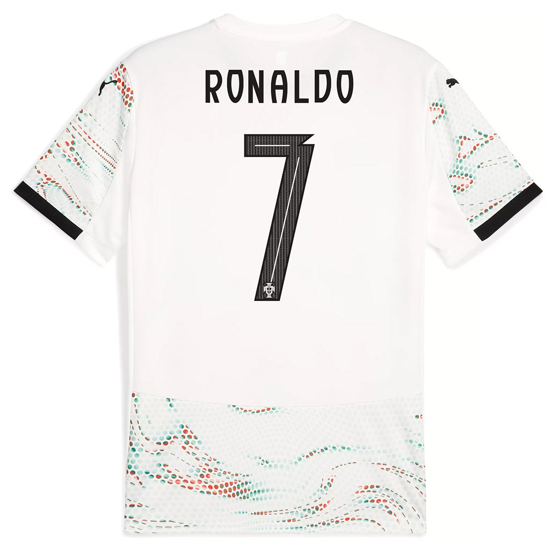 RONALDO #7 Portugal Away Jersey 2025 