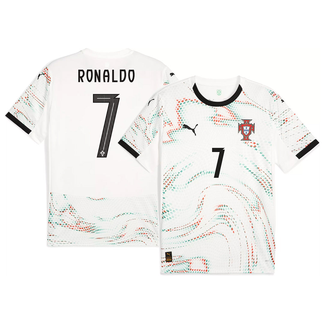 RONALDO #7 Portugal Away Jersey 2025 