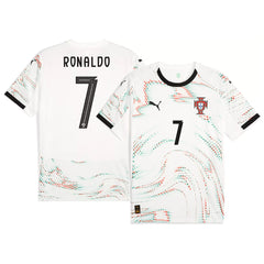 RONALDO #7 Portugal Away Jersey 2025 