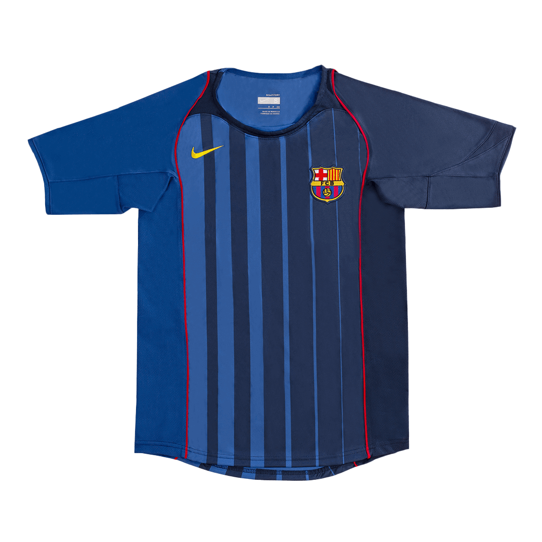 XAVI #6 Retro Barcelona Away Jersey 2004/05 