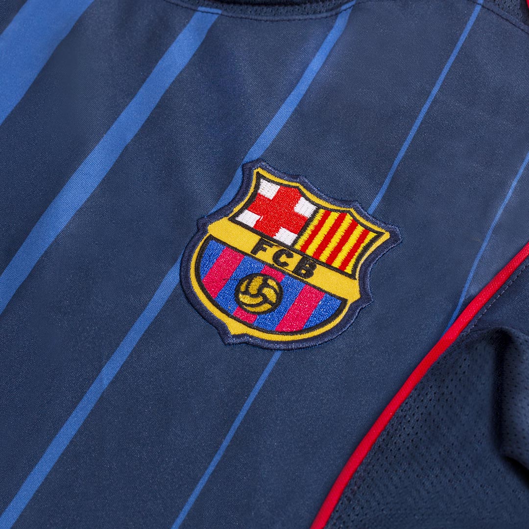 XAVI #6 Retro Barcelona Away Jersey 2004/05 