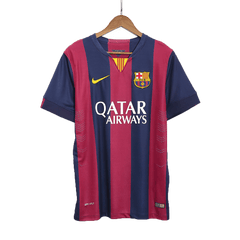 SUÁREZ #9 Retro Barcelona Home Jersey 2014/15 