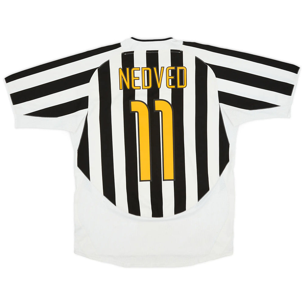 NEDVED #11 Retro Juventus Home Jersey 2003/04 