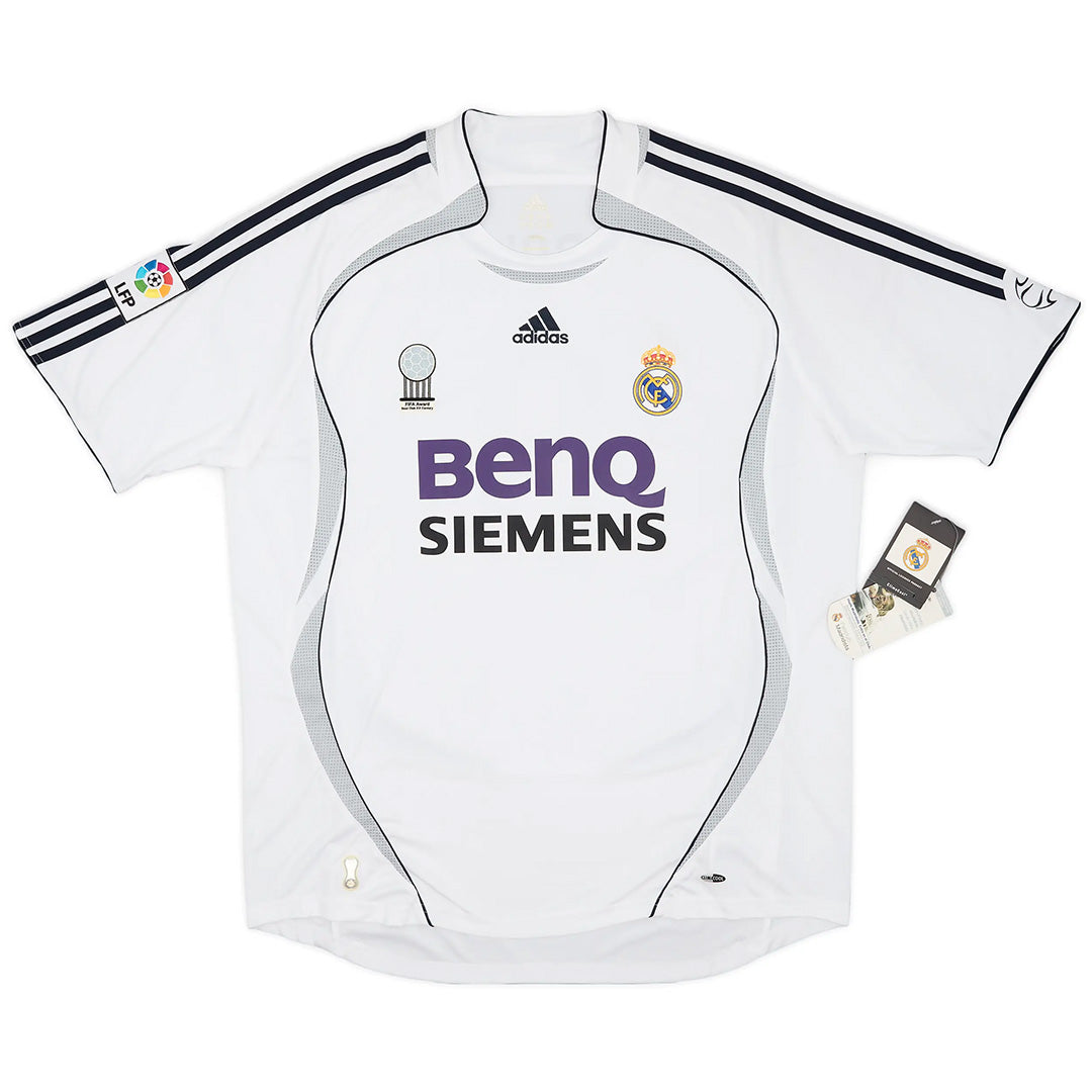 RAUL #7 Retro Real Madrid Home Jersey 2006/07 