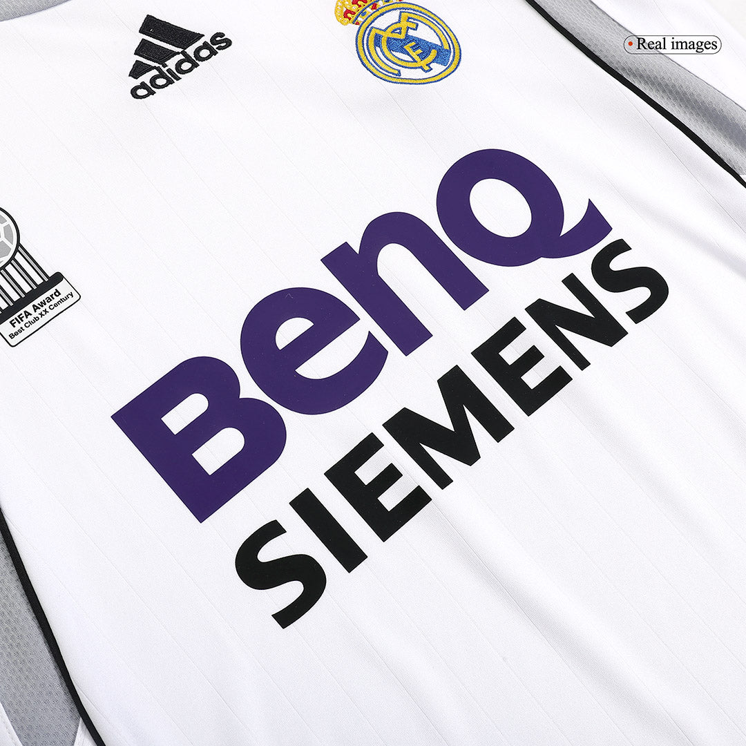 RAUL #7 Retro Real Madrid Home Jersey 2006/07 