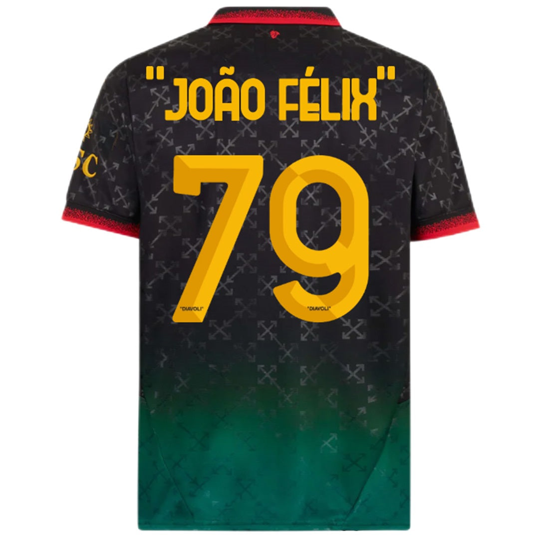"JOÃO FÉLIX" #79 AC Milan Fourth Jersey 