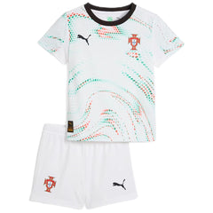 Kids Portugal Away Jersey Kit 2025 