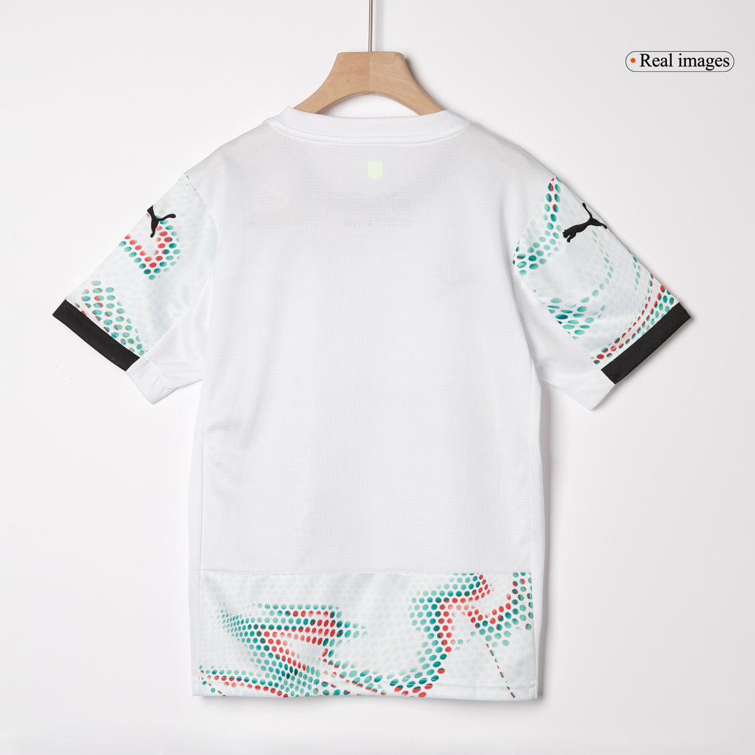 Kids Portugal Away Jersey Kit 2025 