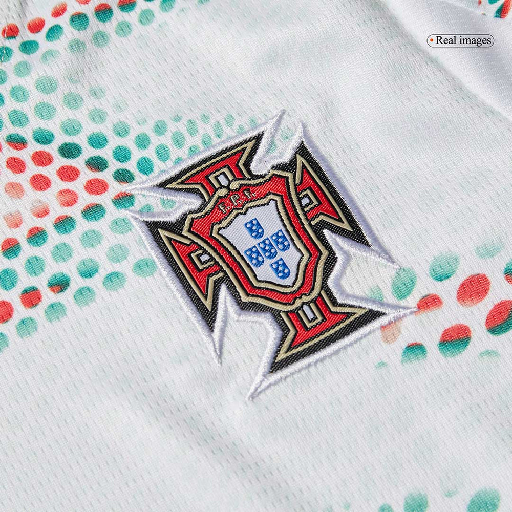 Kids Portugal Away Jersey Kit 2025 