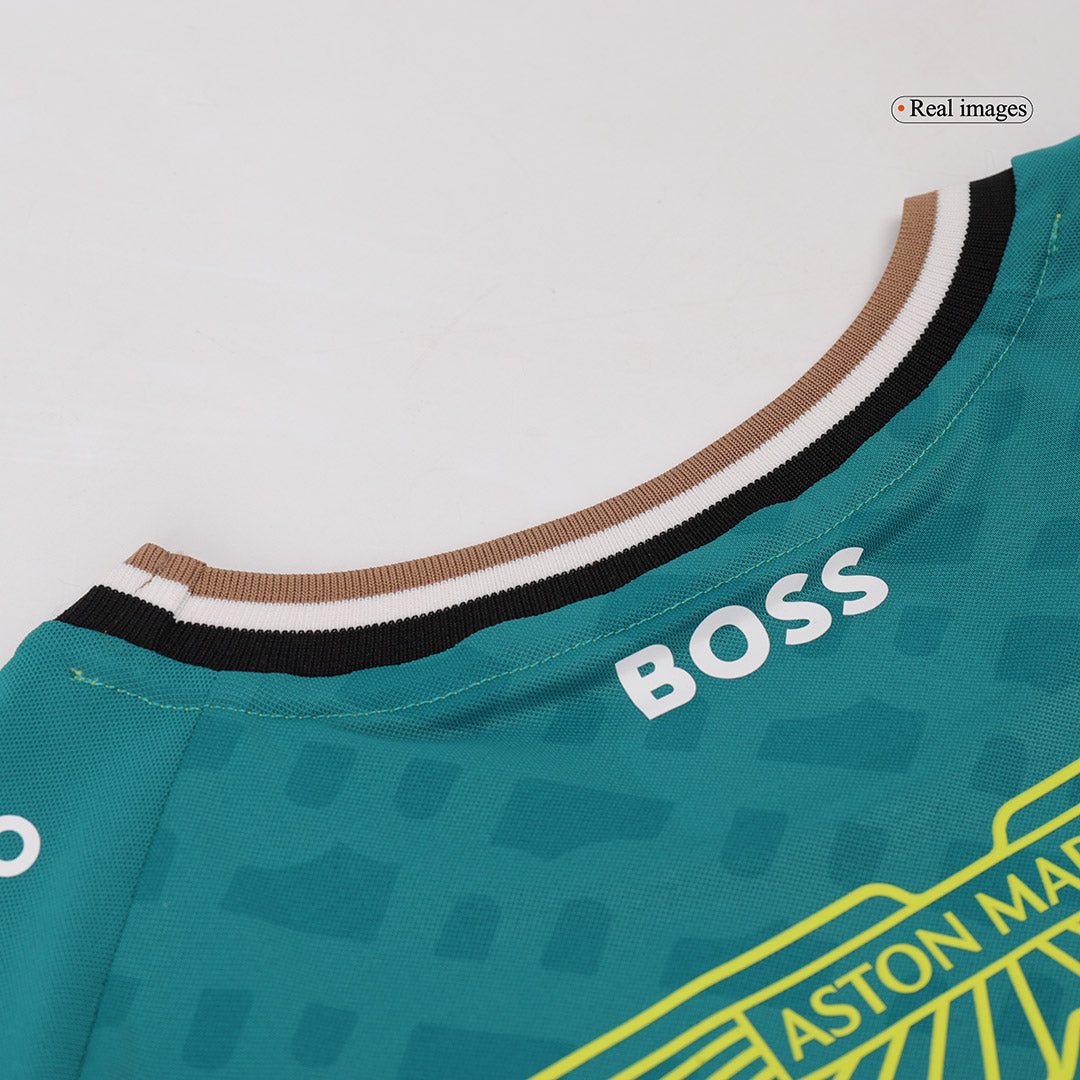 Aston Martin Aramco Cognizant F1 Racing Team Fernando Alonso Driver T-Shirt 