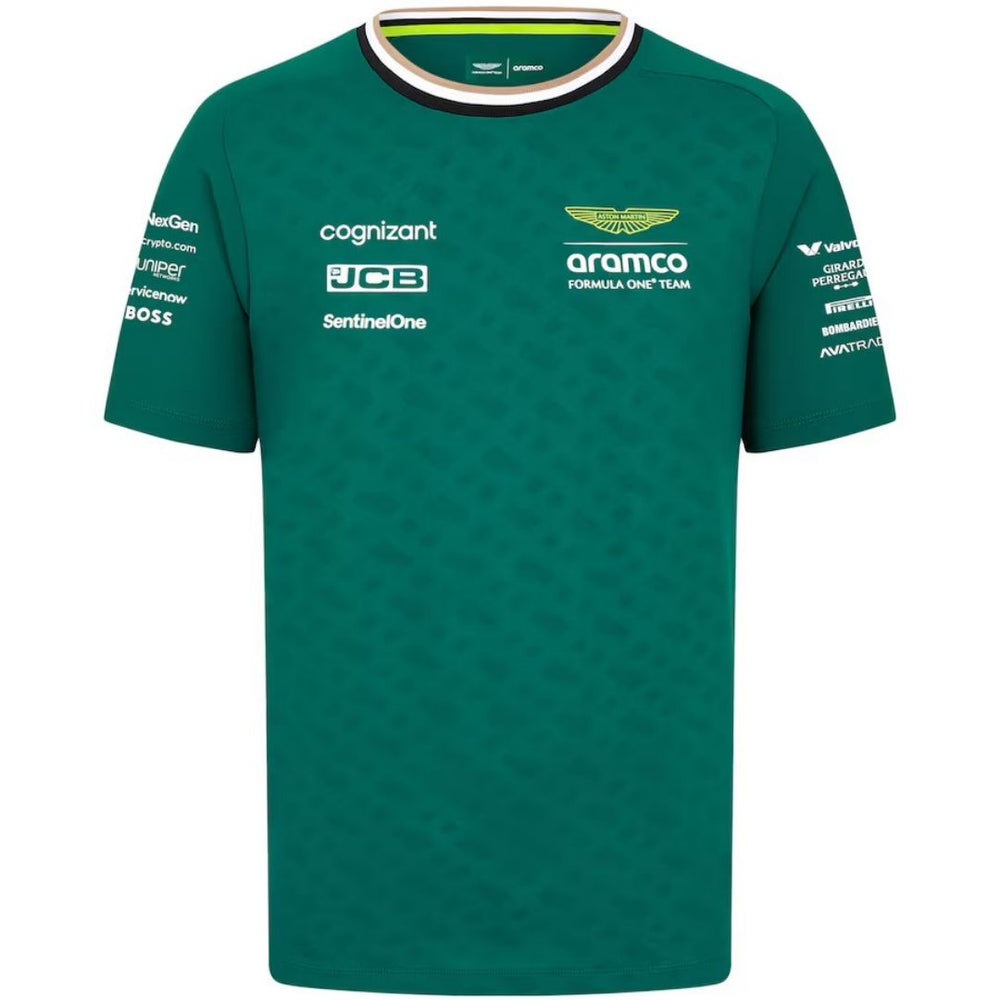 Aston Martin Aramco Cognizant F1 Racing Team Fernando Alonso Driver T-Shirt 