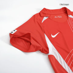 J H AHN #19 Retro South Korea Home Jersey 2002 