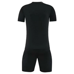 Customize Team Soccer Jersey Kit (Shirt+Short) Black - 720 