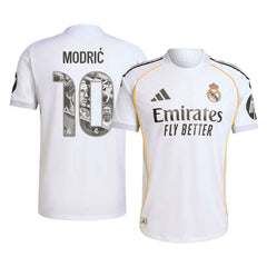 MODRIĆ Special #10 Real Madrid Home Match Jersey 2025/26 