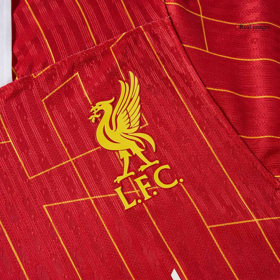 DIOGO J. #20 Liverpool Home Match Jersey Player Version - UCL 