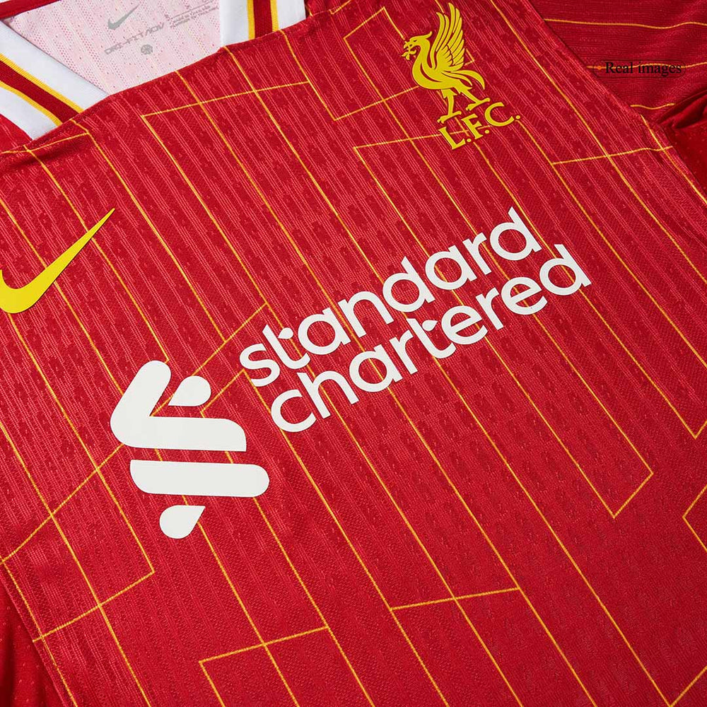 DIOGO J. #20 Liverpool Home Match Jersey Player Version - UCL 
