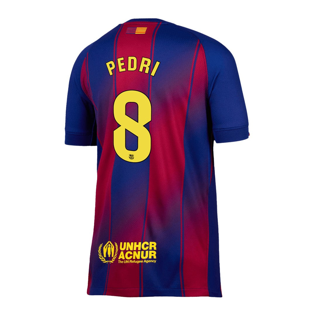 PEDRI #8 Barcelona Home Jersey 2025/26 