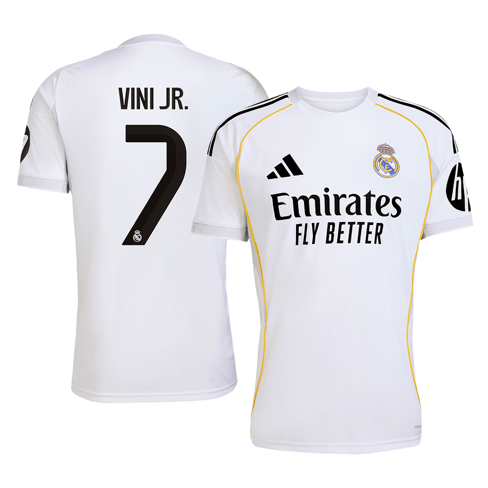 VINI JR. #7 Real Madrid Home Jersey 2025/26 