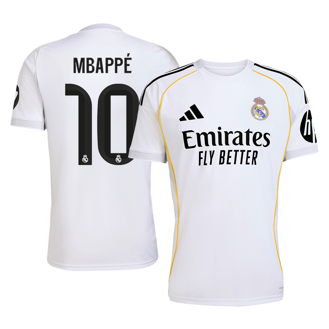 MBAPPÉ #10 Real Madrid Home Jersey 2025/26 