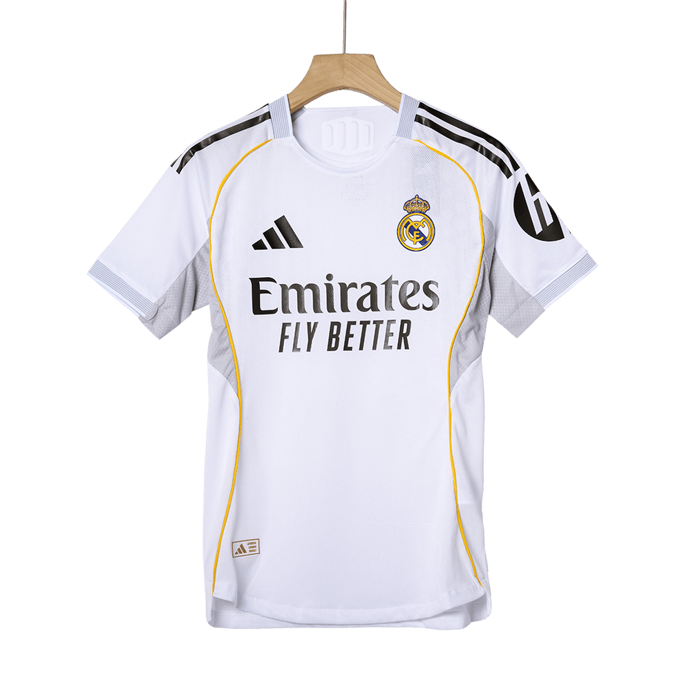 BELLINGHAM #5 Real Madrid Home Match Jersey Player Version 2025/26 