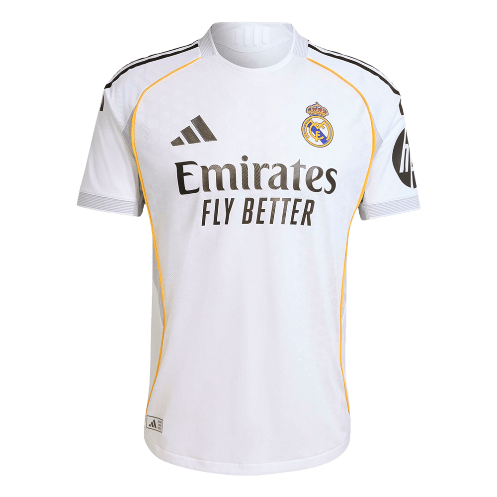 VINI JR. #7 Real Madrid Home Match Jersey Player Version 2025/26 