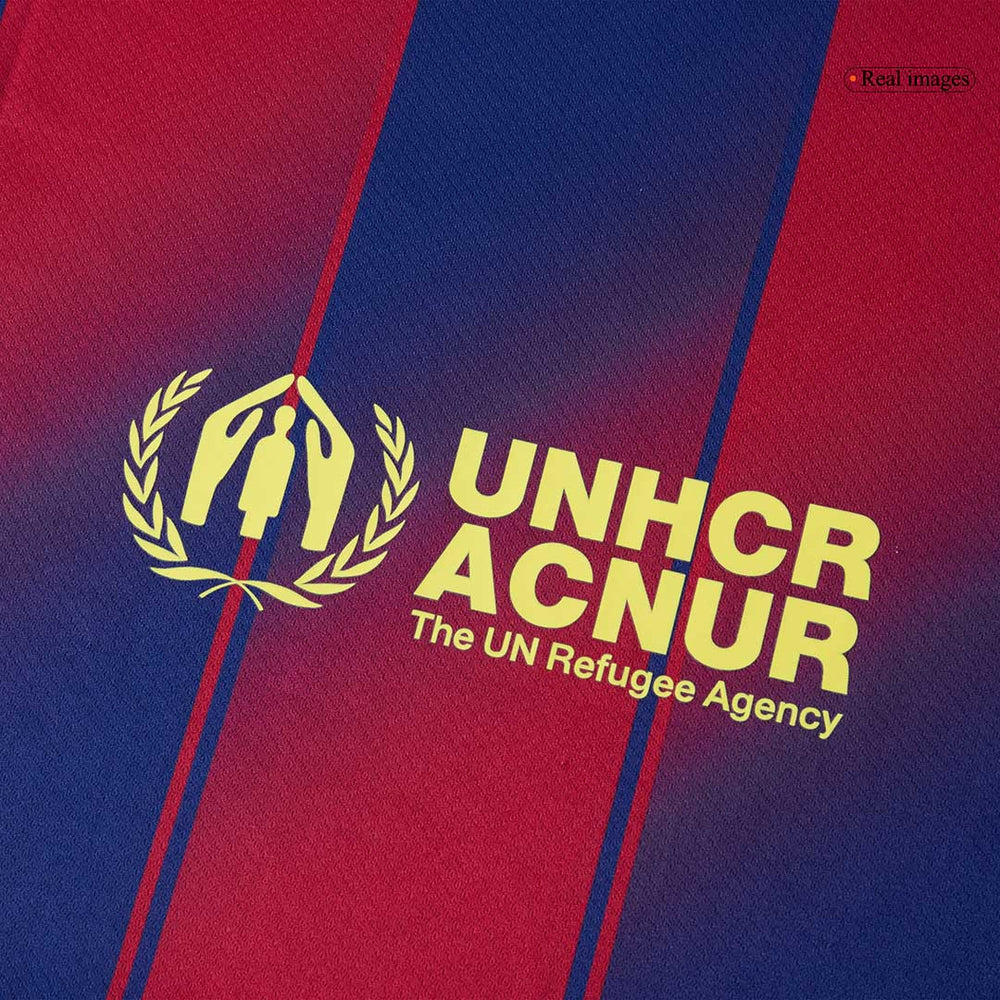 RAPHINHA #11 Barcelona Home Jersey 2025/26 - UCL 