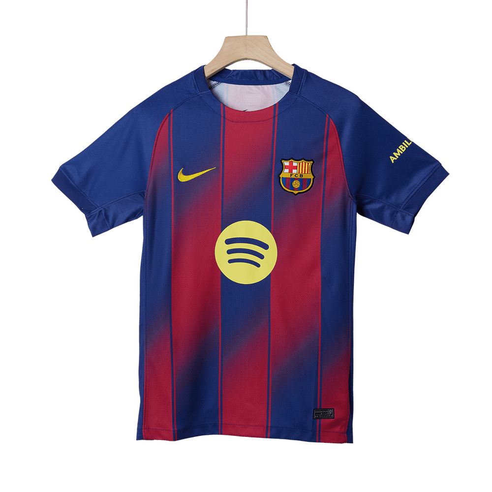 RAPHINHA #11 Barcelona Home Jersey 2025/26 - UCL 