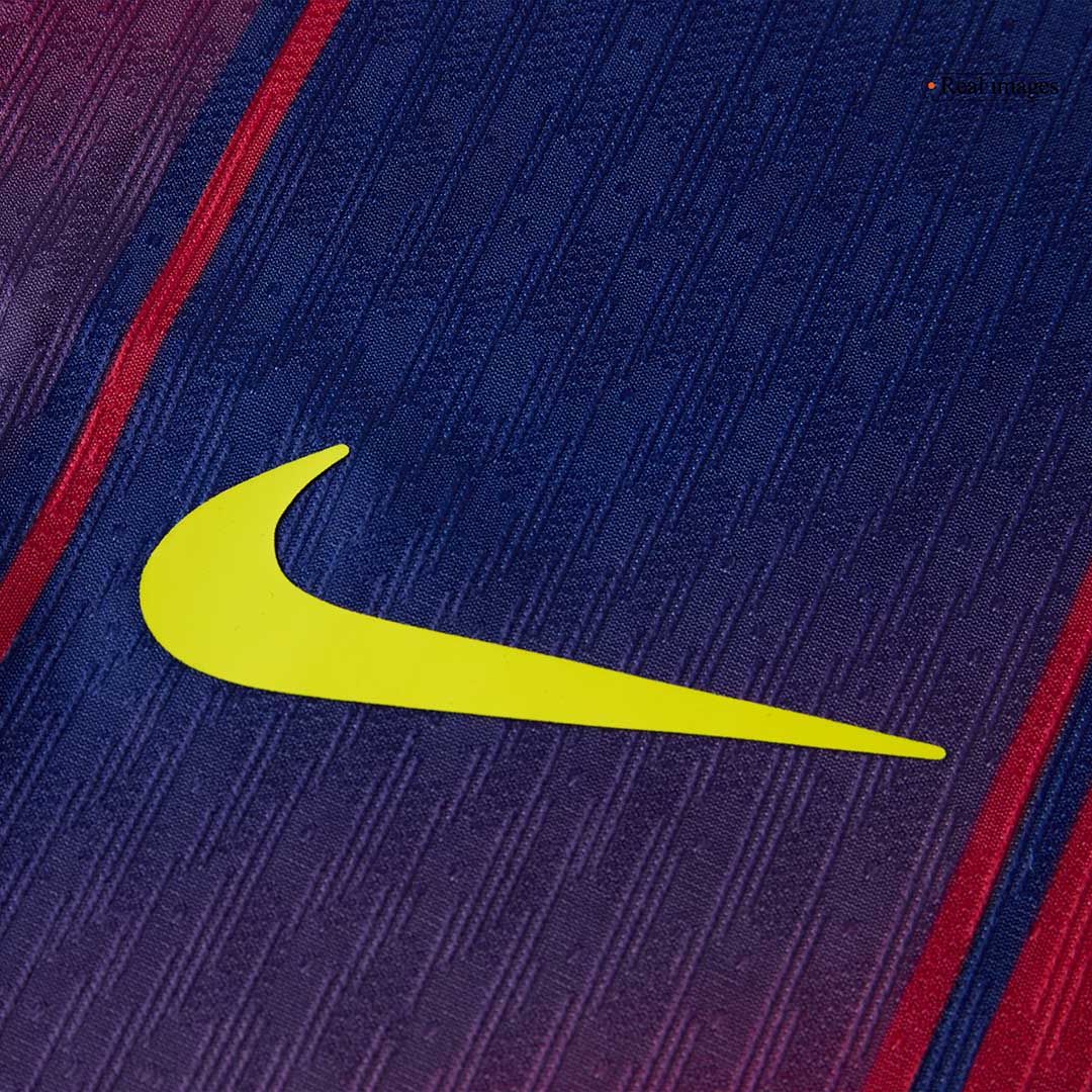 RAPHINHA #11 Barcelona Home Match Jersey Player Version 2025/26 - UCL 