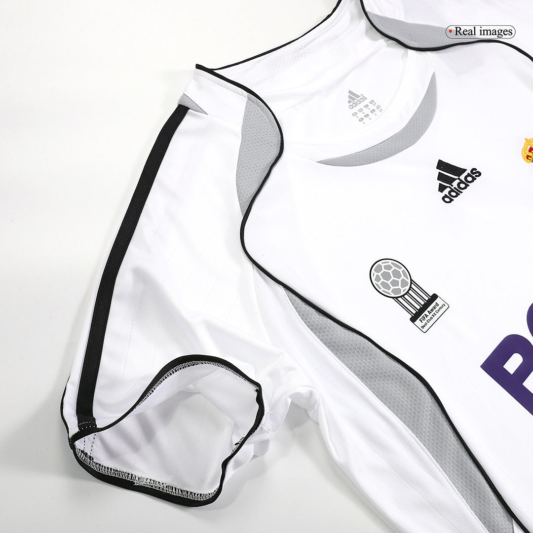 CANNAVARO #5 Retro Real Madrid Home Jersey 2006/07 