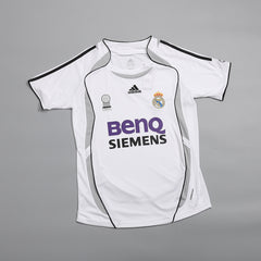 CANNAVARO #5 Retro Real Madrid Home Jersey 2006/07 