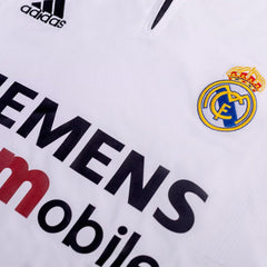 Retro Real Madrid Home Jersey 2003/04 