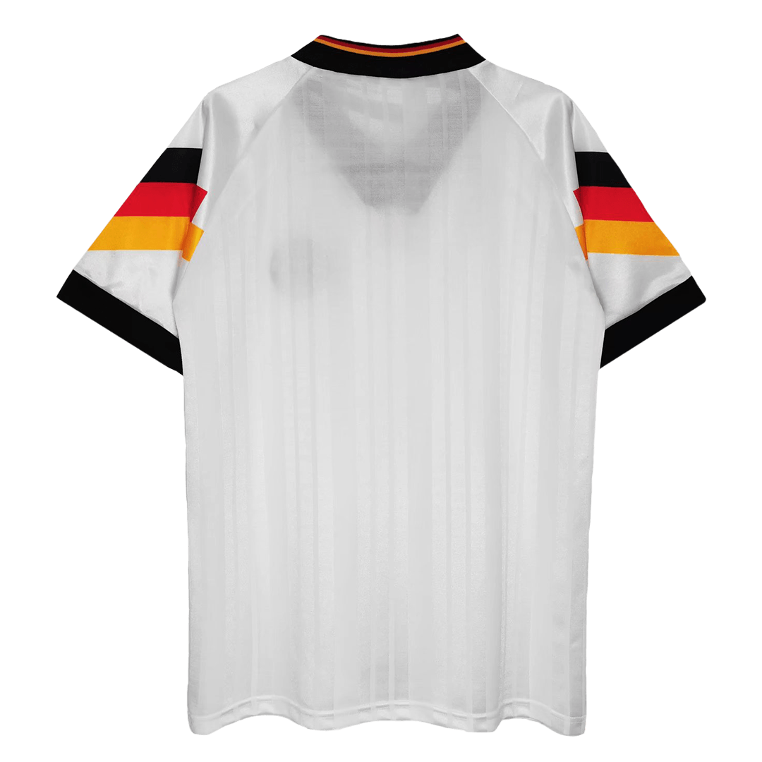 KLINSMANN #18 Retro Germany Home Jersey 1992 