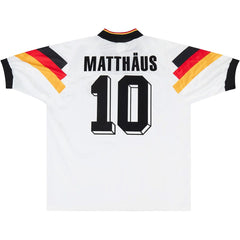 MATTHÄUS #10 Retro Germany Home Jersey 1992 