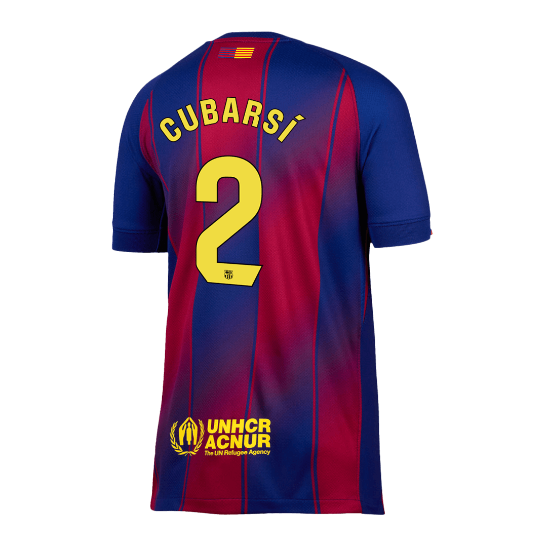 CUBARSÍ #2 Barcelona Home Jersey 2025/26 